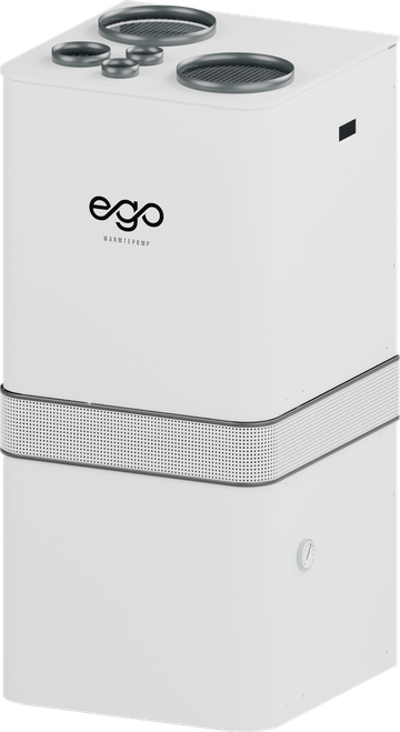 EGO warmtepomp wit